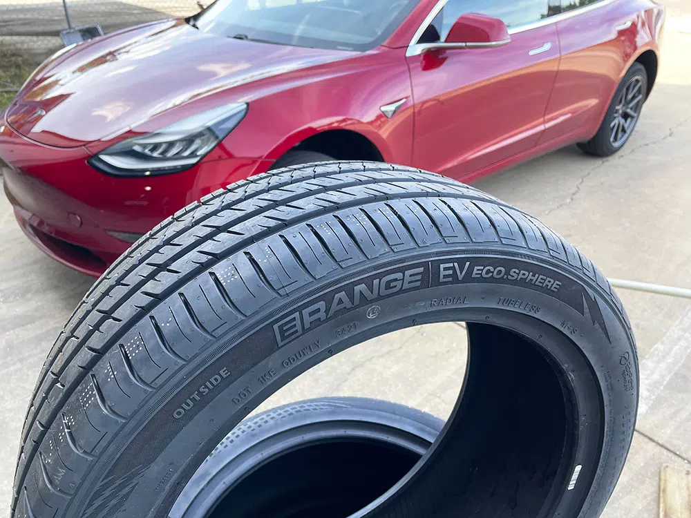 ERANGE EV Tires Tested on a 2015 Tesla Model 3 Do They Really Make a Difference? TESLA Trends